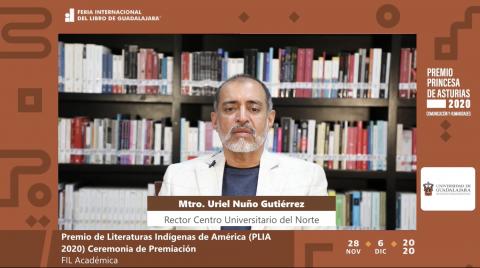 Premio de Literaturas Indígenas de América (PLIA 2020) Ceremonia de Premiación
