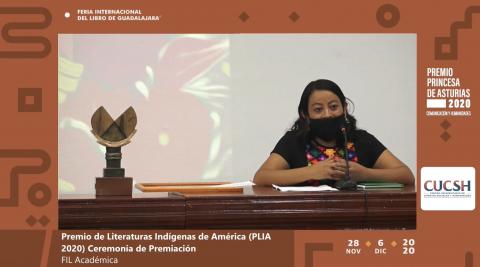 Premio de Literaturas Indígenas de América (PLIA 2020) Ceremonia de Premiación