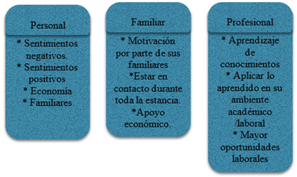 Figura 2. Factores claves en la movilidad estudiantil
