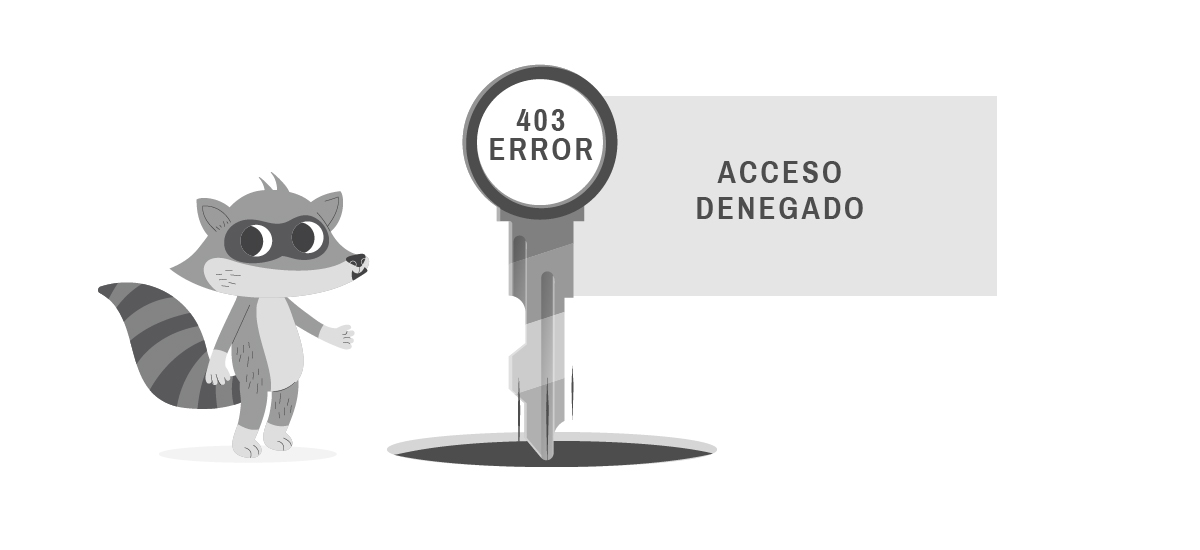Error 403: Acceso denegado