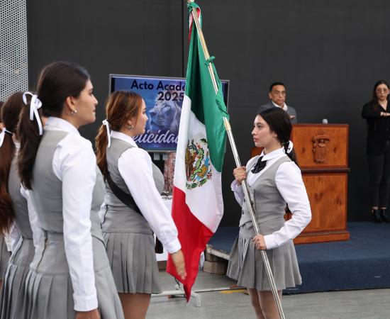 Rectora del CUNorte acompaña a generación 2022–2025 de la Preparatoria Regional de Colotlán en su graduación