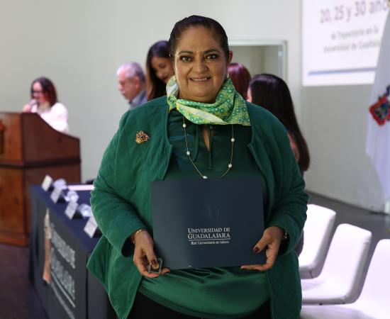 CUNorte reconoce a su personal por 20, 25 y 30 años de servicio en la Universidad de Guadalajara