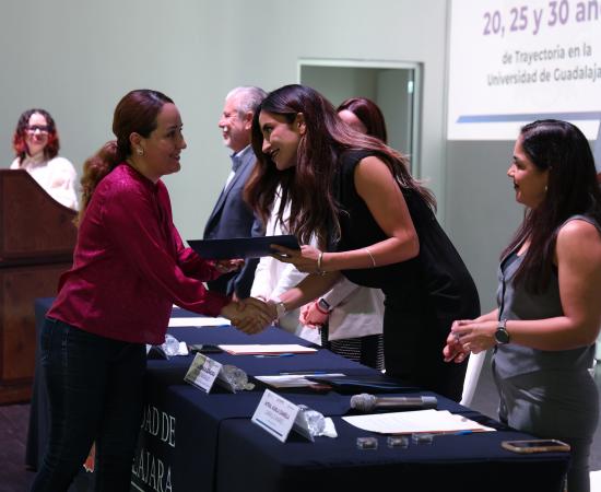 CUNorte reconoce a su personal por 20, 25 y 30 años de servicio en la Universidad de Guadalajara