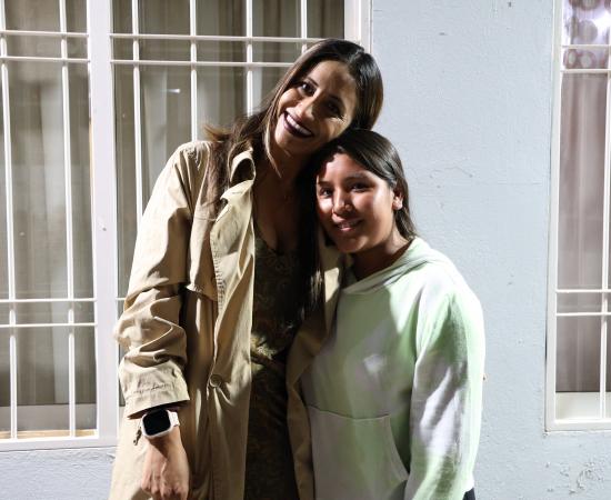 Rectora del CUNorte visita la Casa del Estudiante y refrenda compromiso con la permanencia universitaria
