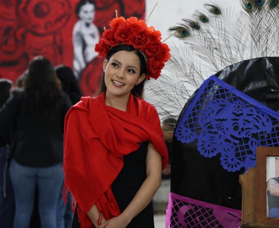 Estudiantes del CUNorte destacan en concursos de Día de Muertos celebrados en Casa Hidalgo