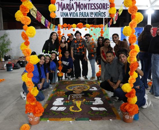 Estudiantes del CUNorte destacan en concursos de Día de Muertos celebrados en Casa Hidalgo