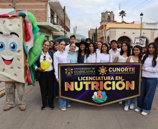 CUNorte participa en la conmemoración del Día Mundial de la Alimentación en Colotlán