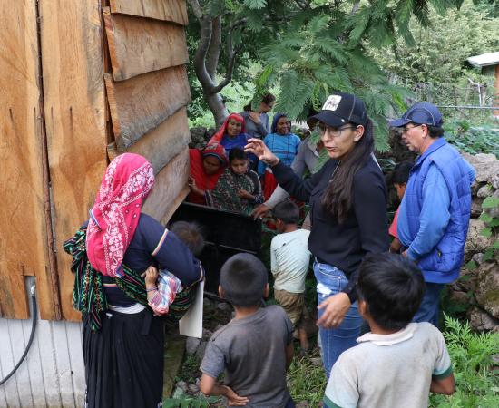 Capacitación baños secos