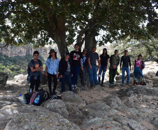 Estudiantes de Antropología realizan práctica de campo en el Taller de Prospección “Cascada de San Pedro Sección Sureste”