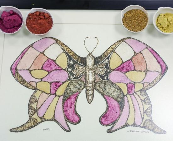 Con recursos naturales del Norte de Jalisco crean tintas para creaciones artísticas