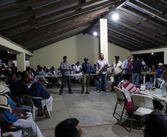 Aprueban en Asamblea Comunal la construcción de la sede Tuxpan de Bolaños.