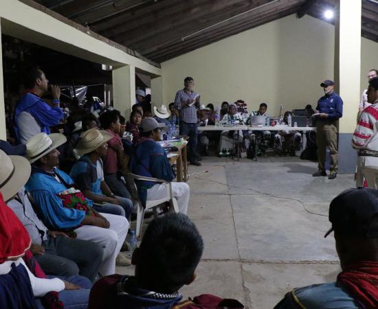 Aprueban en Asamblea Comunal la construcción de la sede Tuxpan de Bolaños.