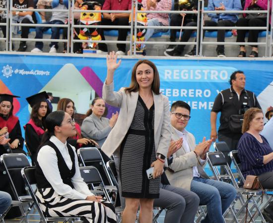 Rectora del CUNorte acompaña a generación 2022–2025 de la Preparatoria Regional de Colotlán en su graduación