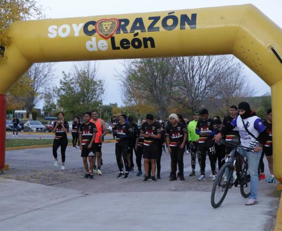 Carrera “Rugido Soy Corazón de León”