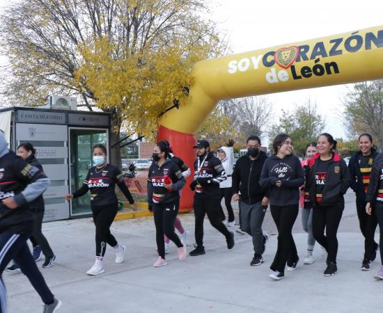 Carrera “Rugido Soy Corazón de León”