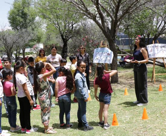 CUNorte fomenta la conciencia ambiental con la actividad “El viaje de la gota de agua”