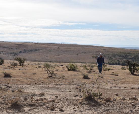 Estudiantes de Antropología realizan práctica de campo en el Taller de Prospección “Cascada de San Pedro Sección Sureste”