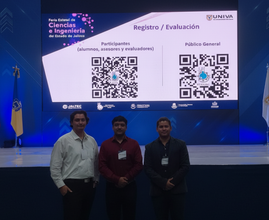 Alumnos del CUNorte ganan 3.er lugar en la Feria Estatal de Ciencias e Ingeniería de Jalisco 2025