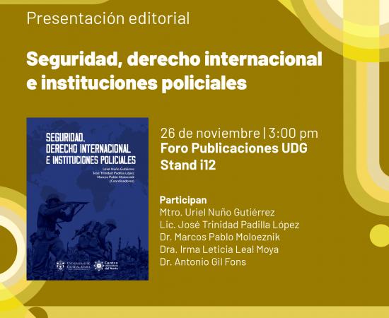 El CUNorte fortalece su presencia académica durante la 37ª edición de la Feria Internacional del Libro de Guadalajara.