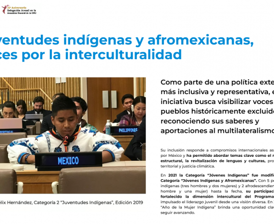 Egresado de la UdeG y administrativo del CUNorte, incluido en el Anuario de la Delegación Juvenil ONU 2005–2025