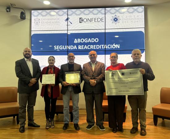 CUNorte obtiene reacreditación de la Carrera de Abogado por la CONFEDE