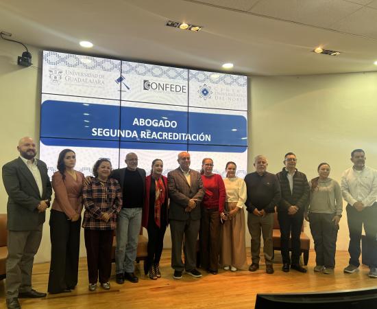 CUNorte obtiene reacreditación de la Carrera de Abogado por la CONFEDE