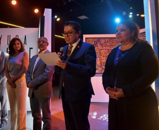 Inauguran la exposición “La creación del mundo” en el Centro Cultural Atkinson CUCS