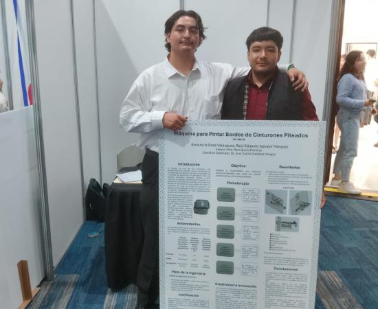 Alumnos del CUNorte ganan 3.er lugar en la Feria Estatal de Ciencias e Ingeniería de Jalisco 2025