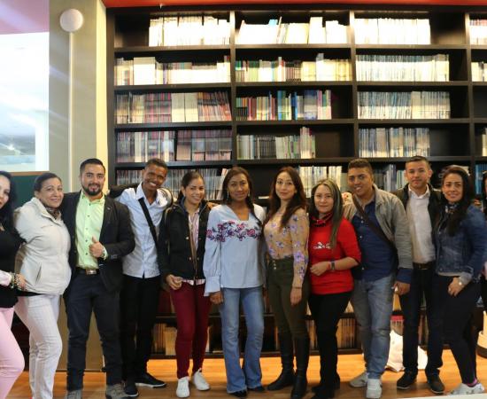 Alumnos y docentes UNAD Colombia en Cunorte 