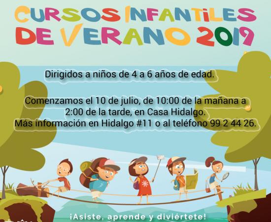 Cursos y Talleres Infantiles de Verano 2019