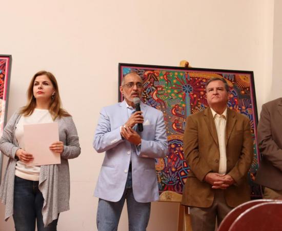 Llega al CUAltos la exposición “La Creación del Mundo. Kiekari Muyu Tawesitsie" de José y Fidencio Benitez