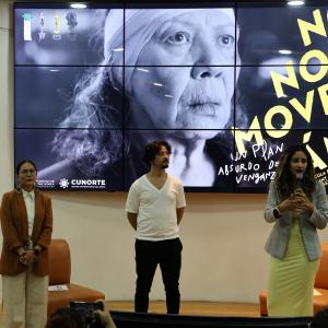 CUNorte recibe al director de cine Pierre Saint-Martin con la proyección de No nos moverán