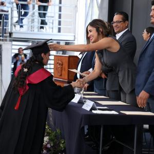 Rectora del CUNorte acompaña a generación 2022–2025 de la Preparatoria Regional de Colotlán en su graduación
