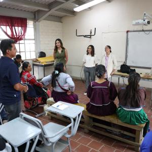 Compromiso y acompañamiento cercano fortalecen la atención a estudiantes wixaritari en la sede Tuxpan de Bolaños