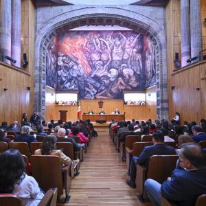 Aprueba CGU la reorganización de la Administración General de la UdeG y reconocen y felicitan los seis años del Rector General