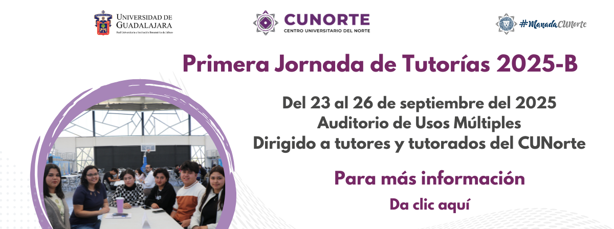 Primera Jornada de Tutorías 2025-B 26 SEPT