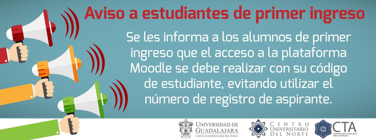 Aviso de primer ingreso